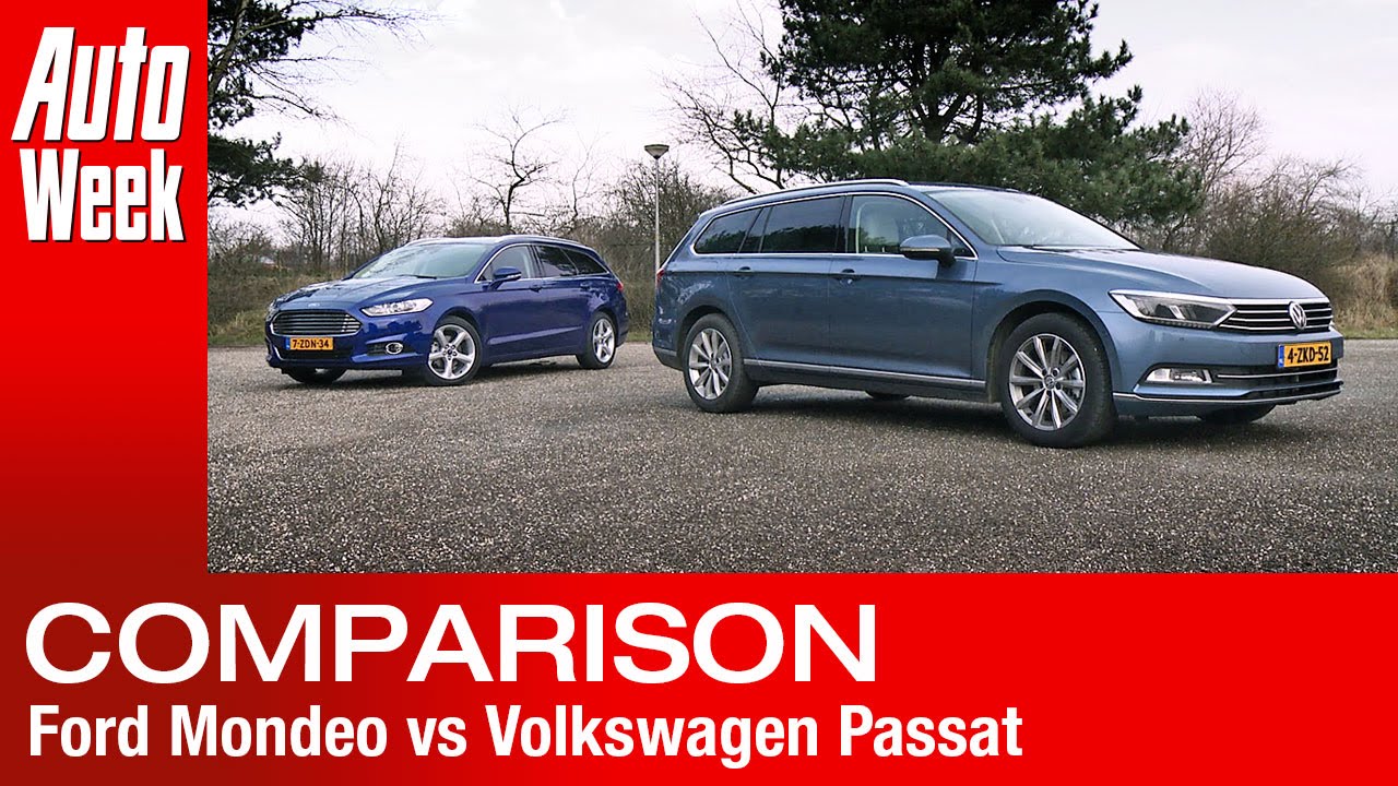 Ford Mondeo vs. Volkswagen Passat [2015] - English subtitled