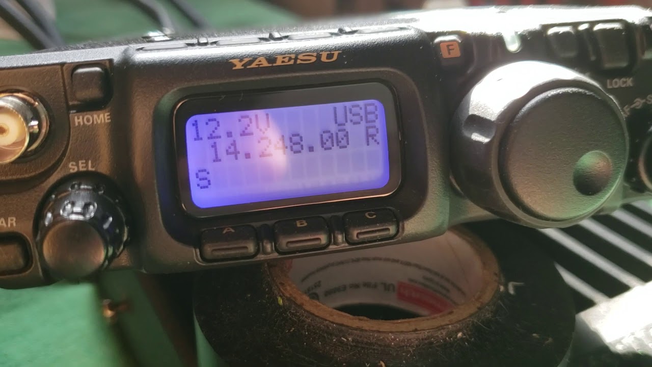 Ft-818 running DX from a noise free location QRP