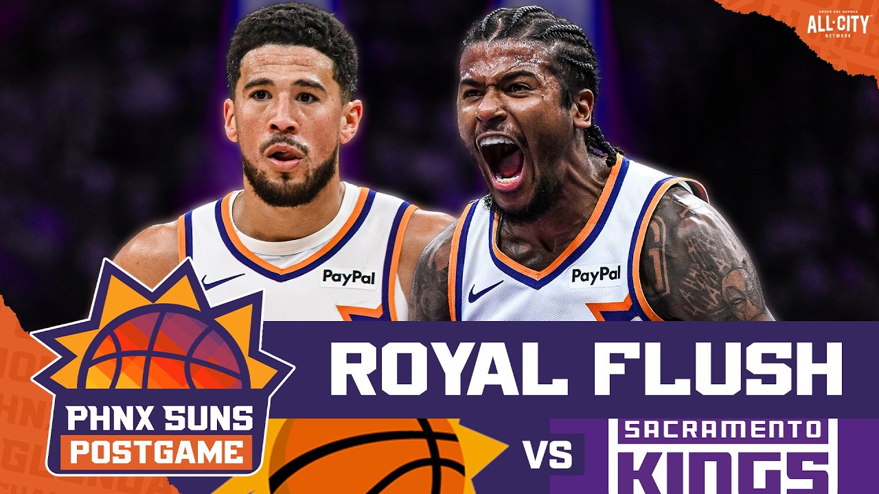POSTGAME: Phoenix Suns SWEEP Lowly Kings As Devin Booker RETURNS & Jalen Greens FLIES