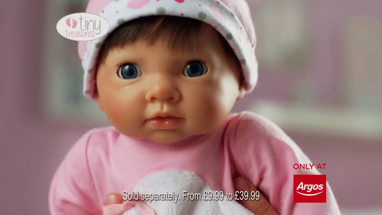 Tiny Treasures Realistic Baby Doll - AW16 TV Advert