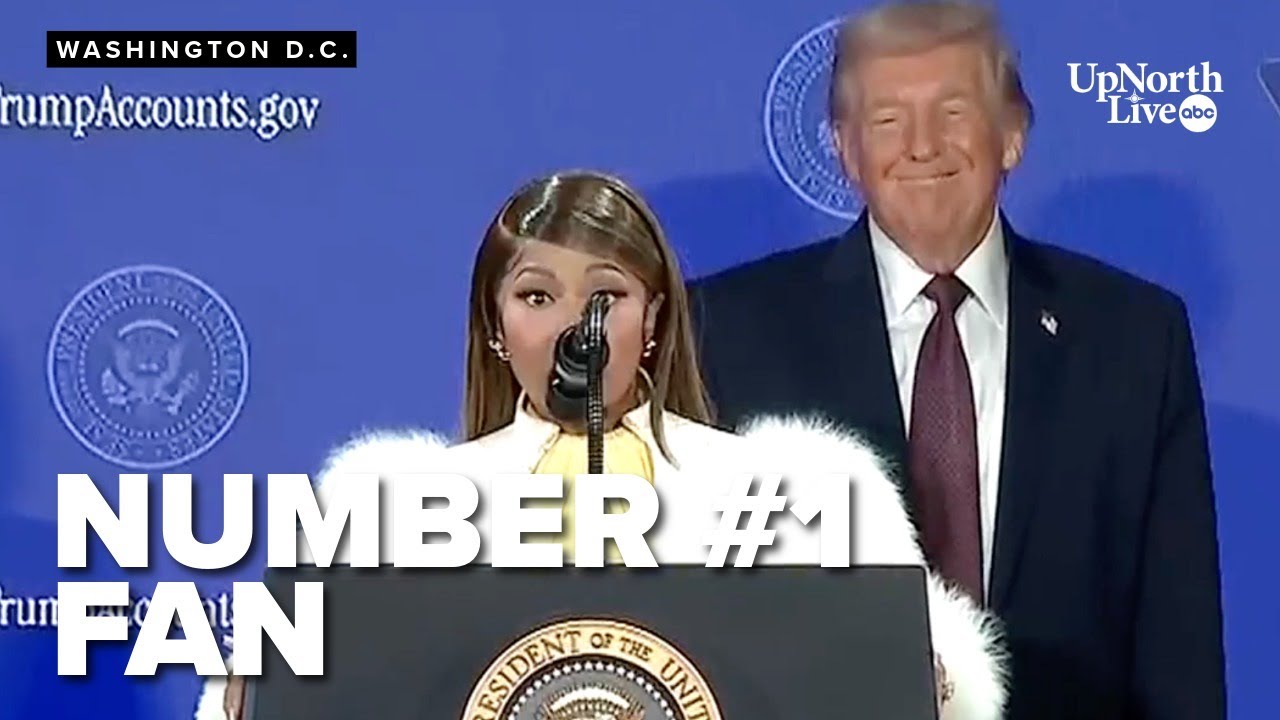 Nicki Minaj joins Trump on stage: 'I’m His No. 1 Fan'