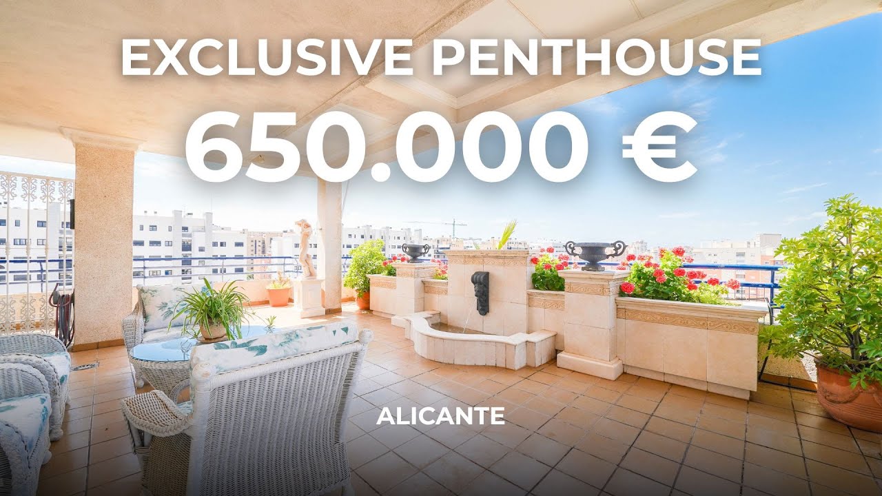 Exclusivo Ático en Alicante con Vistas Panorámicas y Terraza Privada en Playa de San Juan