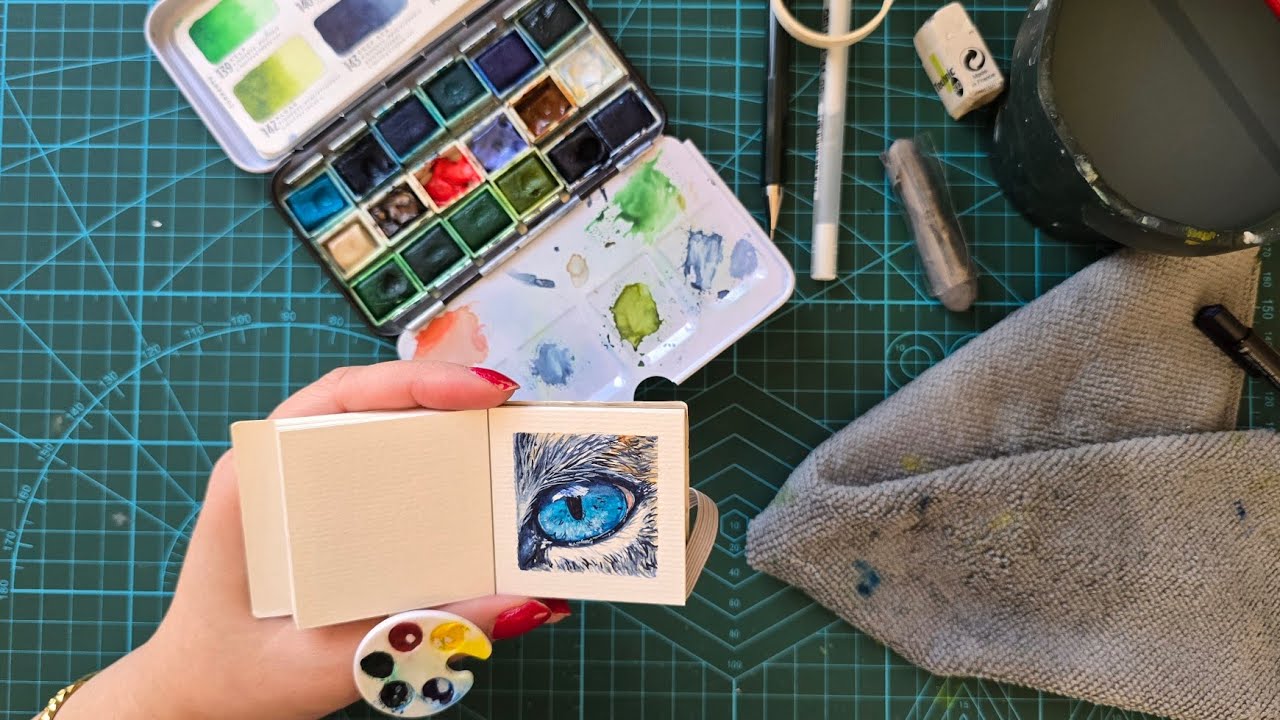 Day 15 of tiny painting challenge 😉  #paintingdaily