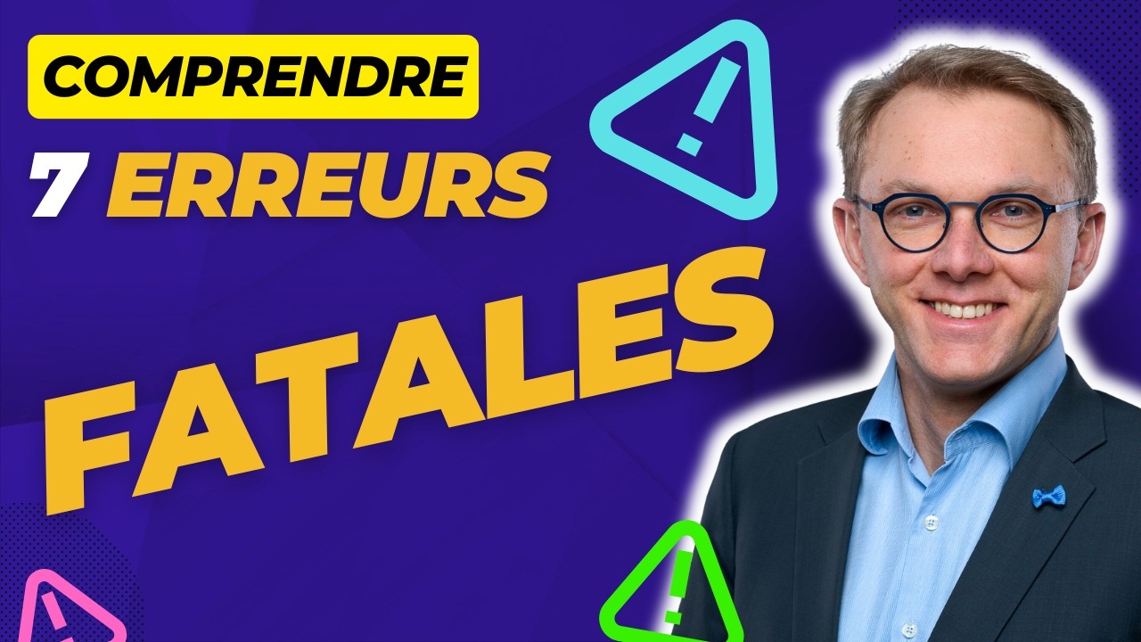 7 erreurs FATALES en gestion de projet - et comment les éviter