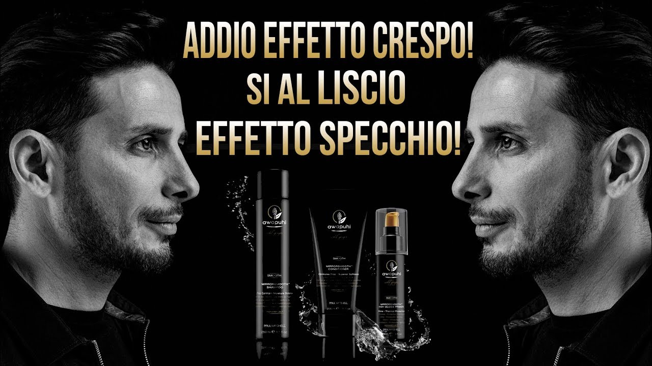 ADDIO CAPELLI CRESPI! BENVENUTI CAPELLI LISCI EFFETTO SPECCHIO!