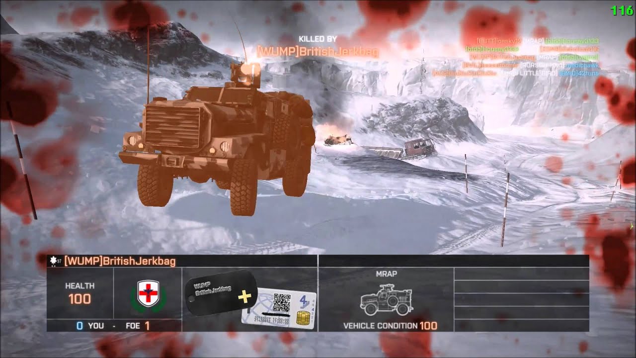 BF4 fails