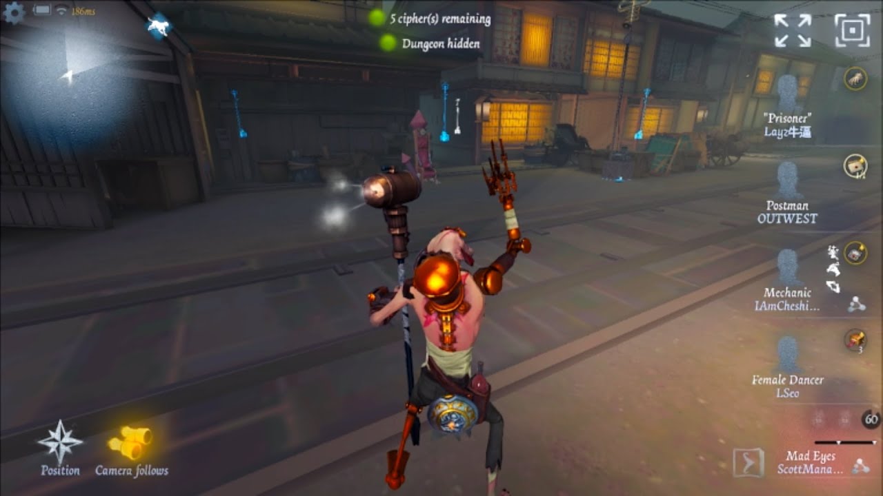 Mad Eyes | Identity V | Gameplay