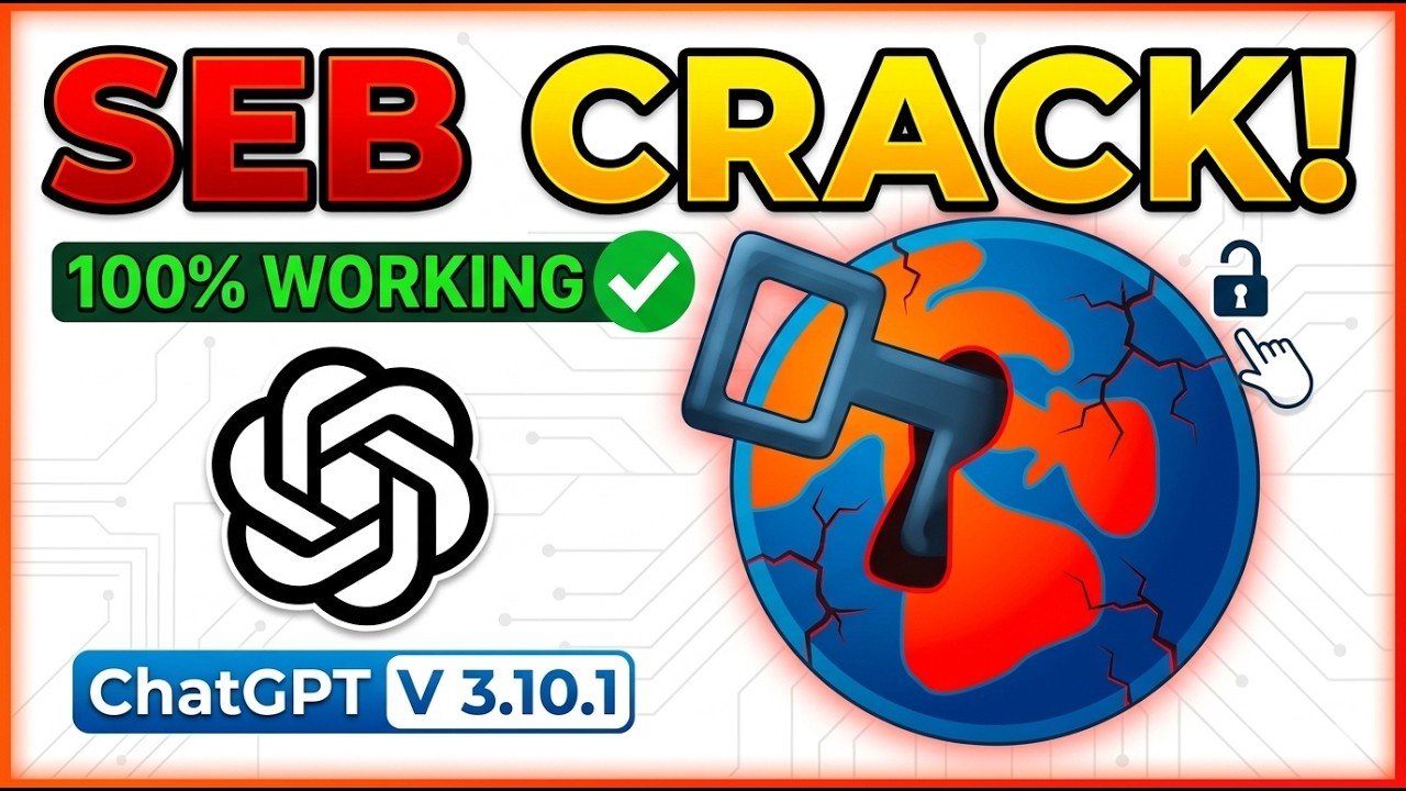 SEB Bypass | How to cheat on SEB Browser | SEB Crack | SEB 3.10.1 | Safe Exam Browser Cheating