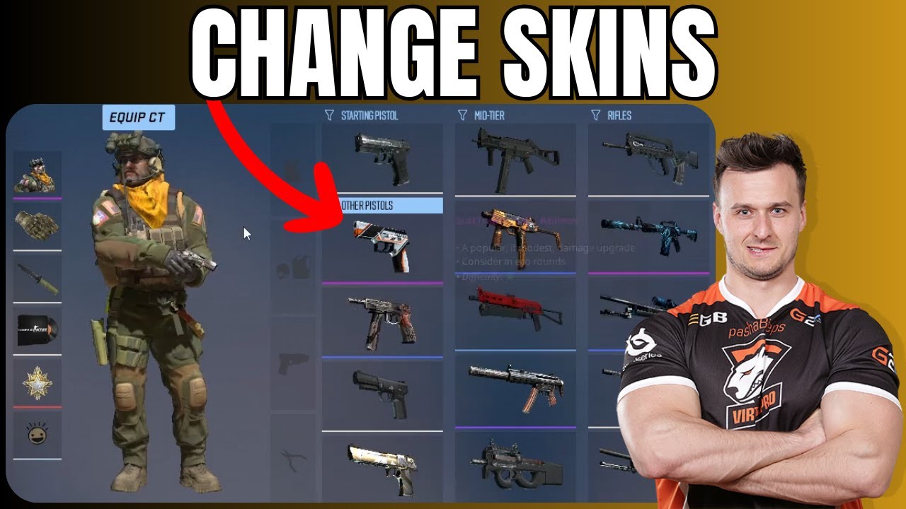How to Change Weapon Skins in CS2 - Adjust Gun Skins in Counter-Strike 2 #cs2