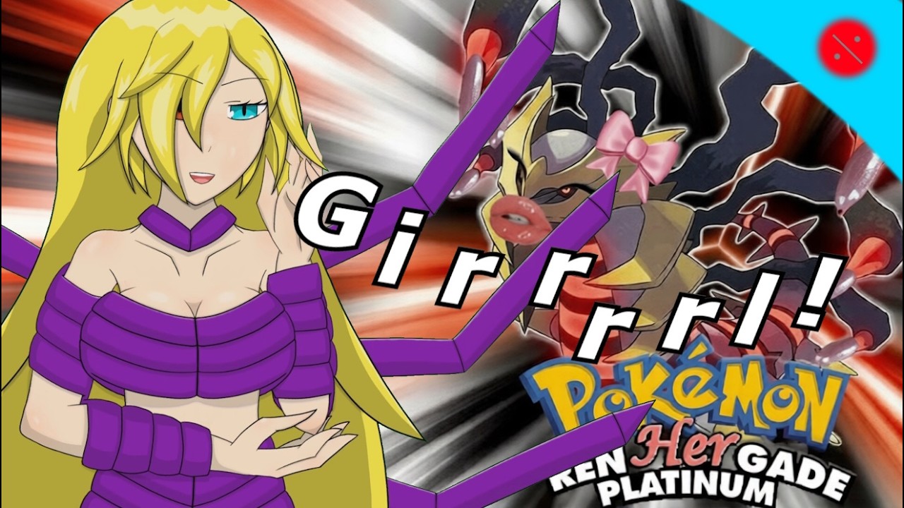Playing some Pokemon RenHERgade Platinum because it looks funny