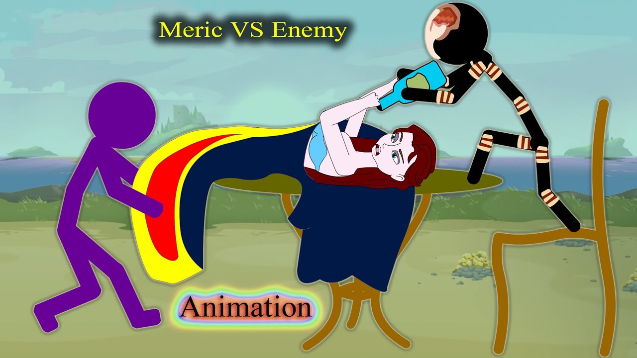 Meric And Statue Fighting With Enemy - Funny Animation - StickWar Legacy