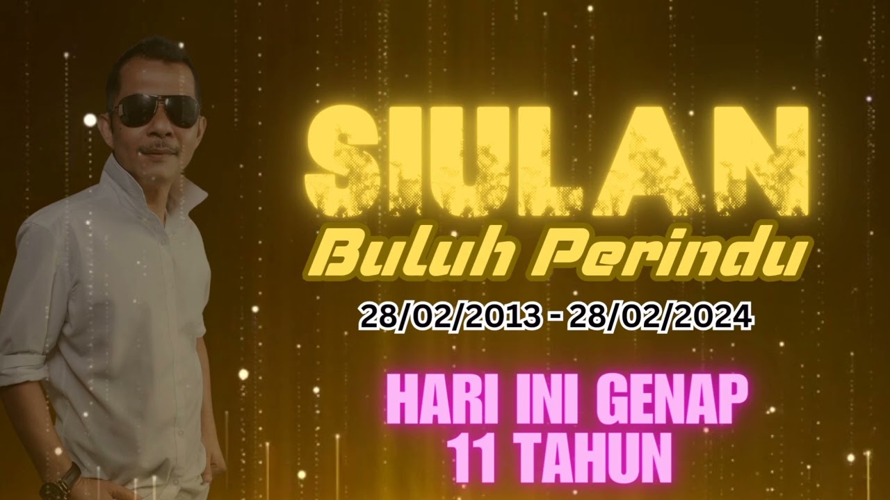 siulan buluh perindu - zaidi buluh perindu