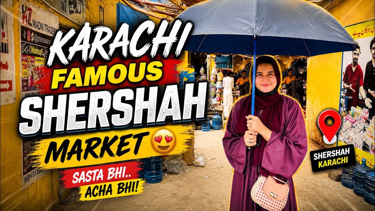 KARACHI FAMOUS SHERSHAH MARKET 😍 | Pakistan Ka Sab Se Sasta Market? 😱 | Shopping Vlog