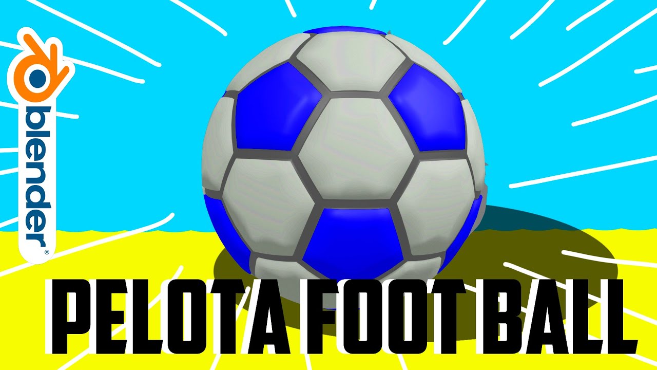 Como hacer una pelota de FootBall en BLENDER
