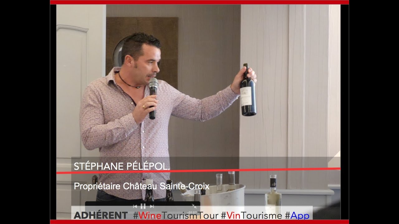 Vin Tourisme : Stéphane Pélépol Propriétaire Château de Sainte-Croix  Côtes de Provence #app