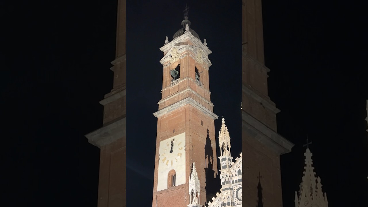 Traditional nocturnal ringing of the cathedral bell for the beginning of Lent