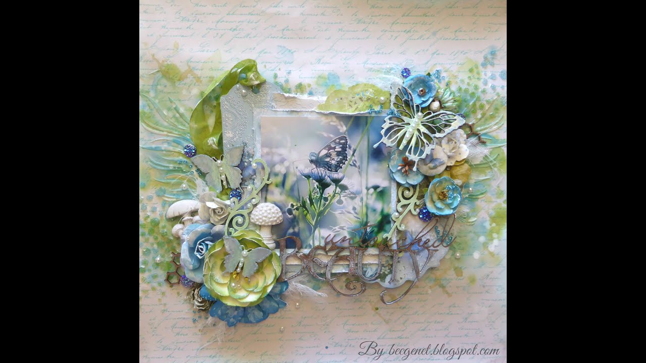 Untouched Beauty Layout for Scrap FX