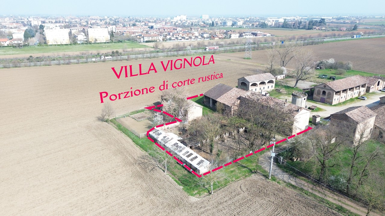 VILLA VIGNOLA - PORZIONE DI CORTE RUSTICA DA RISTRUTTURARE