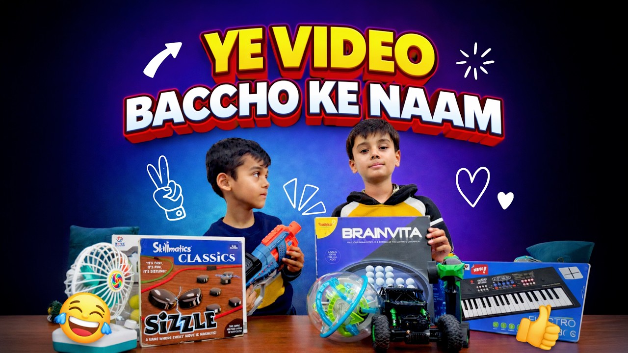 😍 Baccho Ke Liye Special Video 😍 | Amazing Toys & Brain Games | Fun Learning Toys for Kids 🧠