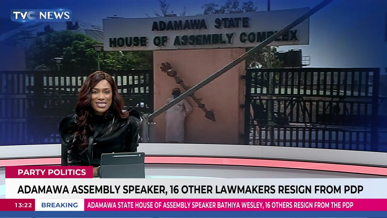 Adamawa Assembly Speaker, 16 Other Lawmakers Resign From PDP