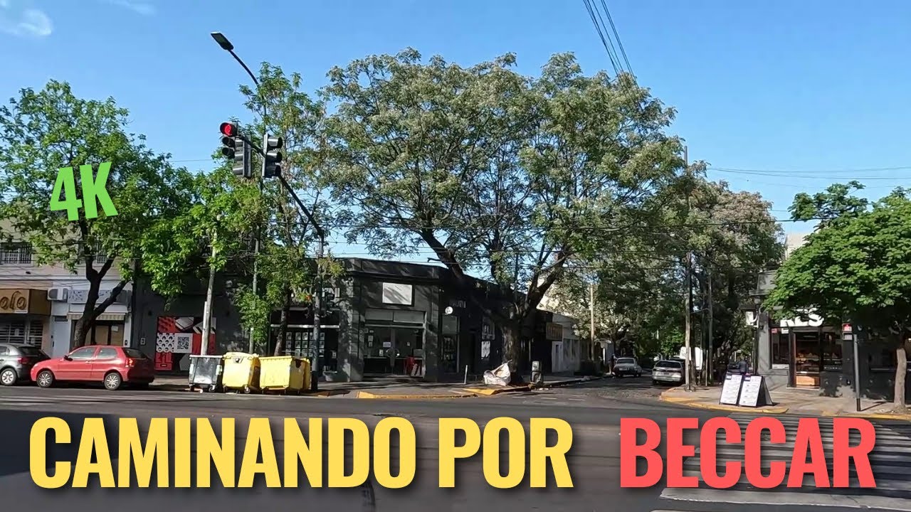 【4K】Caminando Por Beccar 🚶&zwj;♂️ - Zona Norte - Buenos Aires - Argentina - 2022