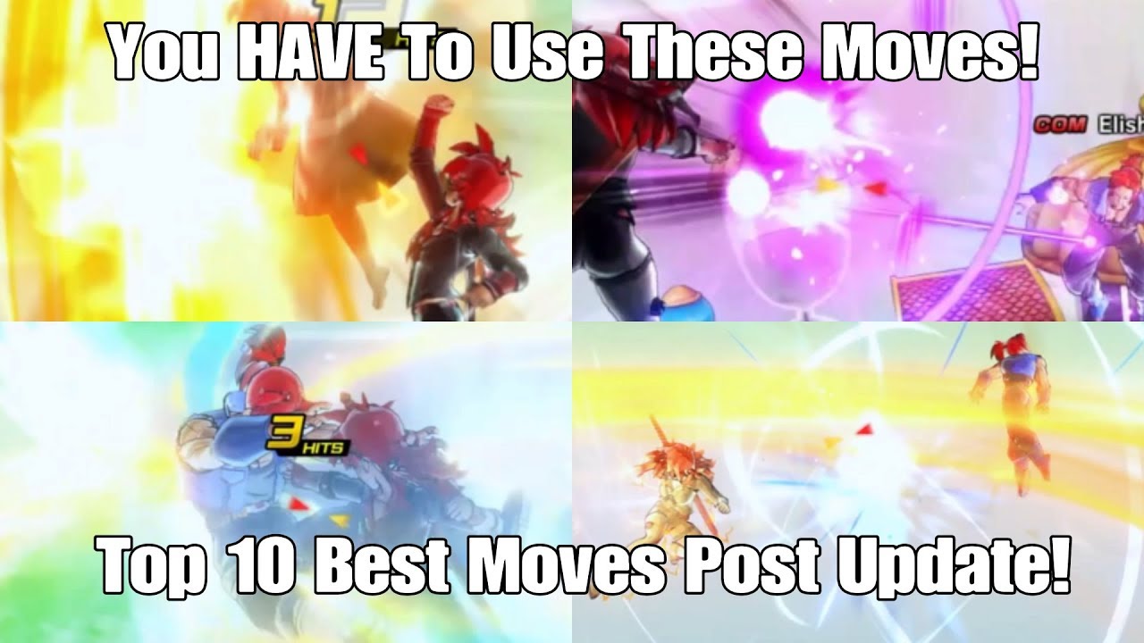 Top 10 NEW AND BUFFED MOVES You NEED To Be Using in Xenoverse 2