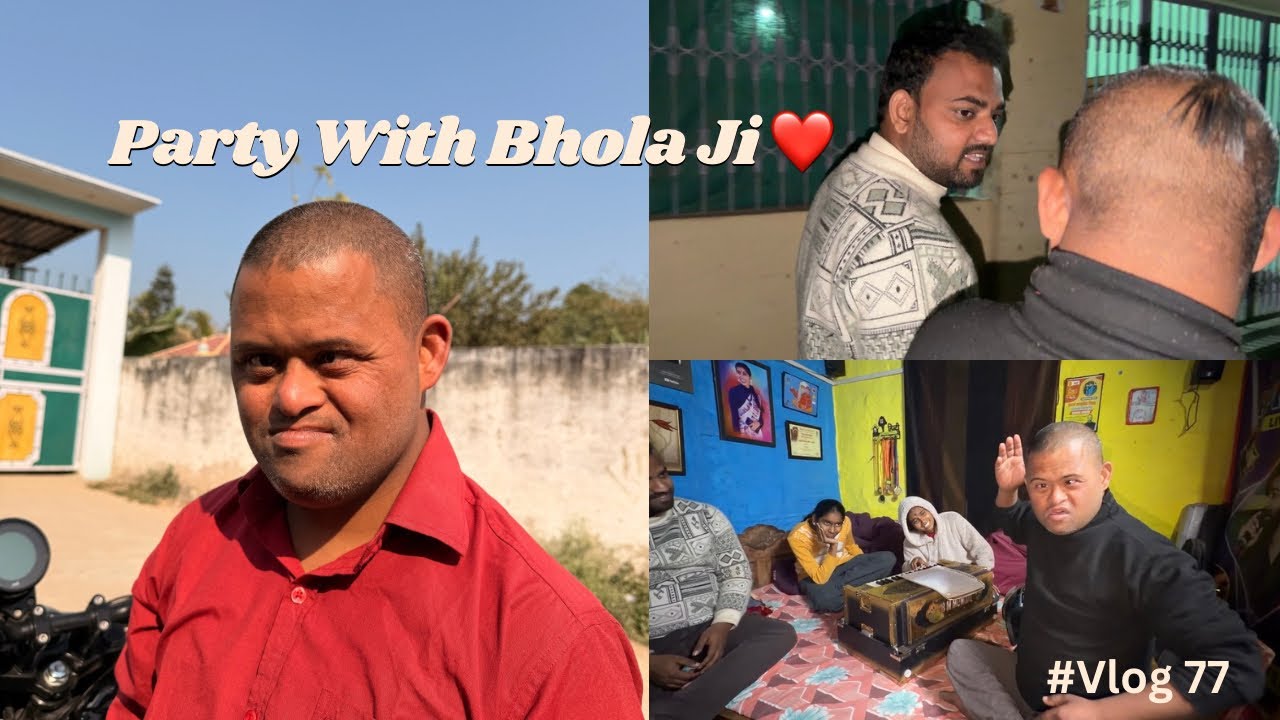 Party With Bhola Ji ❤️ | Vlog 77 | Kalyani Mishra Official 
