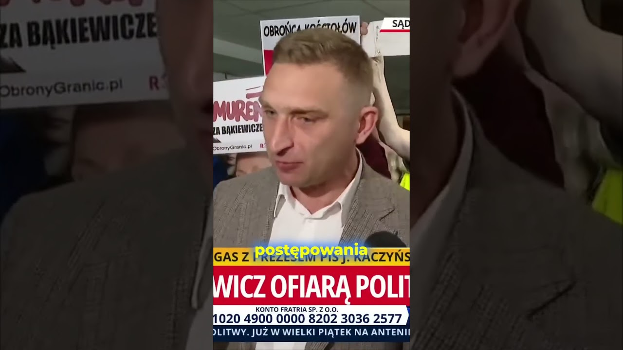 Podw&oacute;jne standardy w sądzie? Bąkiewicz przerywa milczenie.