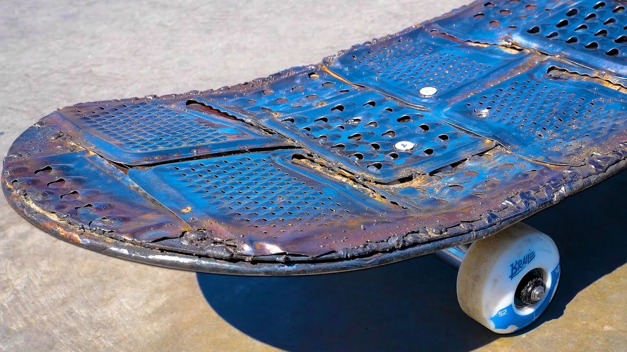 CHEESE GRATER SKATEBOARD?! You Make It We Skate It Ep. 295
