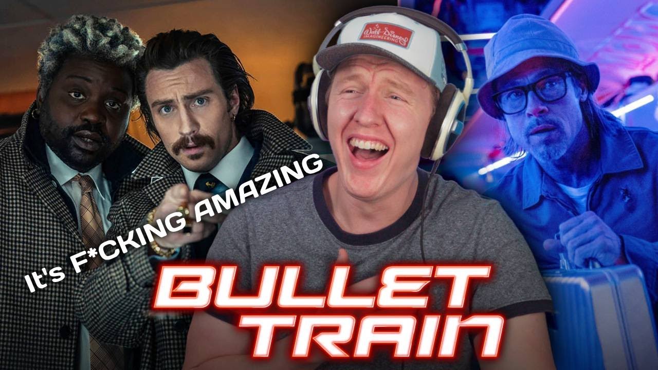 BULLET TRAIN was actually PERFECT *First Time Watching*