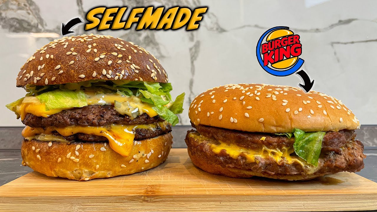 Wir haben Burger Kings BIG KING XXL nachgemacht | SELFMADE