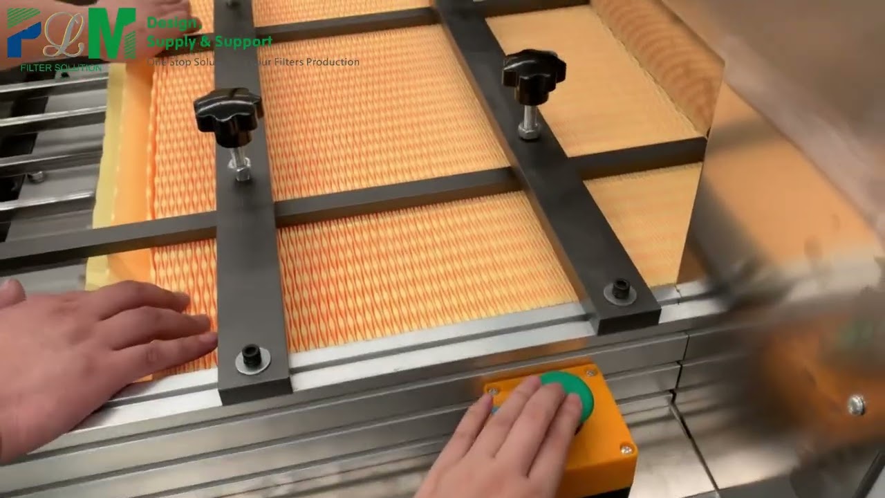 PLM-GT-1000A  Rotary Filter Paper Pleating Machine