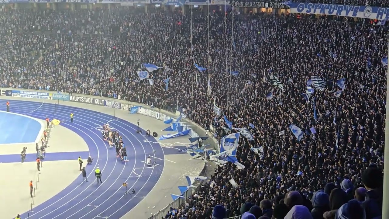 Hertha vs. Kaiserslautern Pokal 6:1 Sigesfeier #bscfck #hahohe 