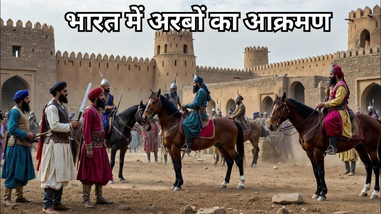 भारत में अरबों का आक्रमण 