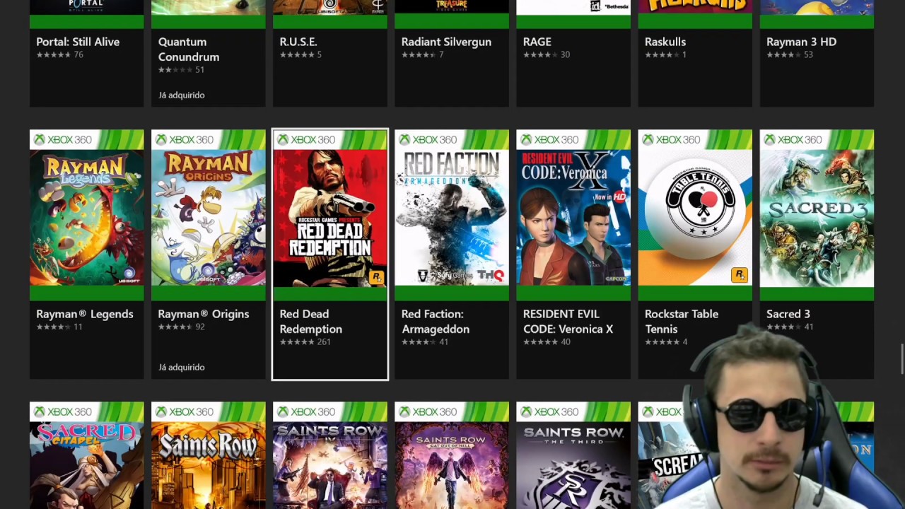 Todos os Jogos Retrocompatíveis - XBOX ONE