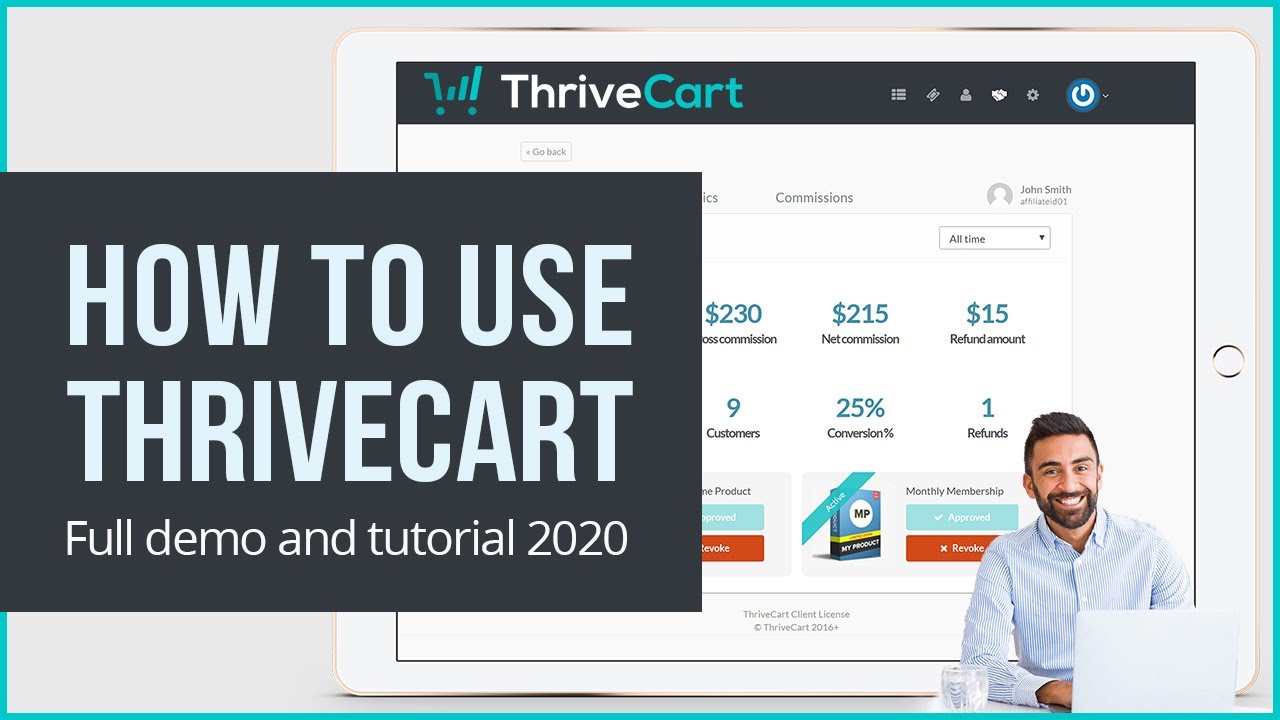 ThriveCart: Getting Started Demo and Tutorial - The #1 Shopping Cart Platform