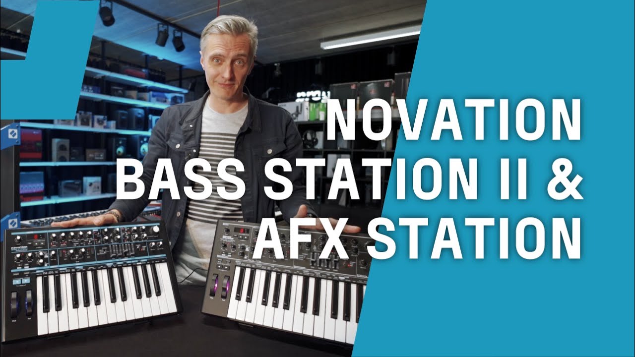 Novation Bass Station II & AFX Station'i &uuml;levaade