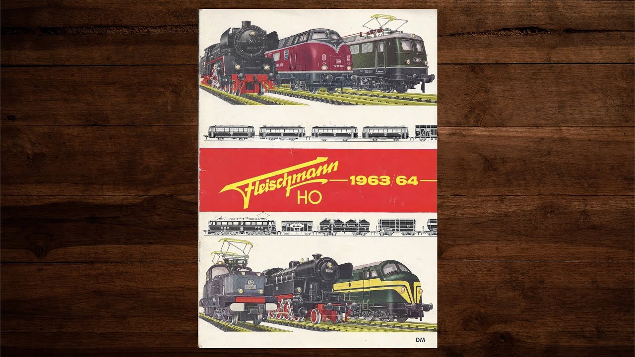 Fleischmann Katalog 1963 – Modellbahn, Modelleisenbahn, H0
