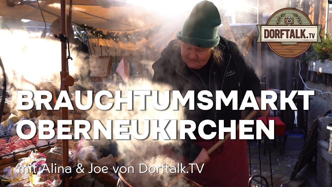 Brauchtumsmarkt Oberneukirchen – Einer der schönsten Kunsthandwerksmärkte der Region | Dorftalk.TV