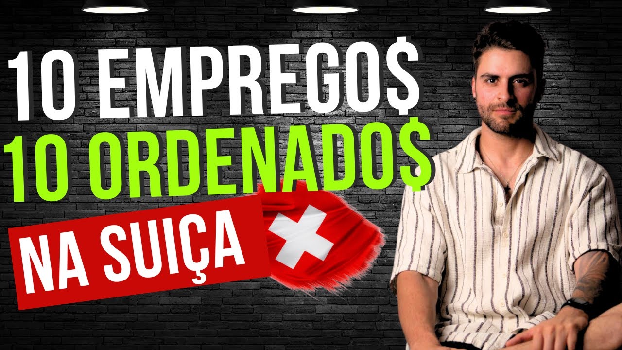EMPREGOS na Suiça -  Os 10 Empregos que Tive em 14 Anos (e Quanto Ganhava em Cada Um!)