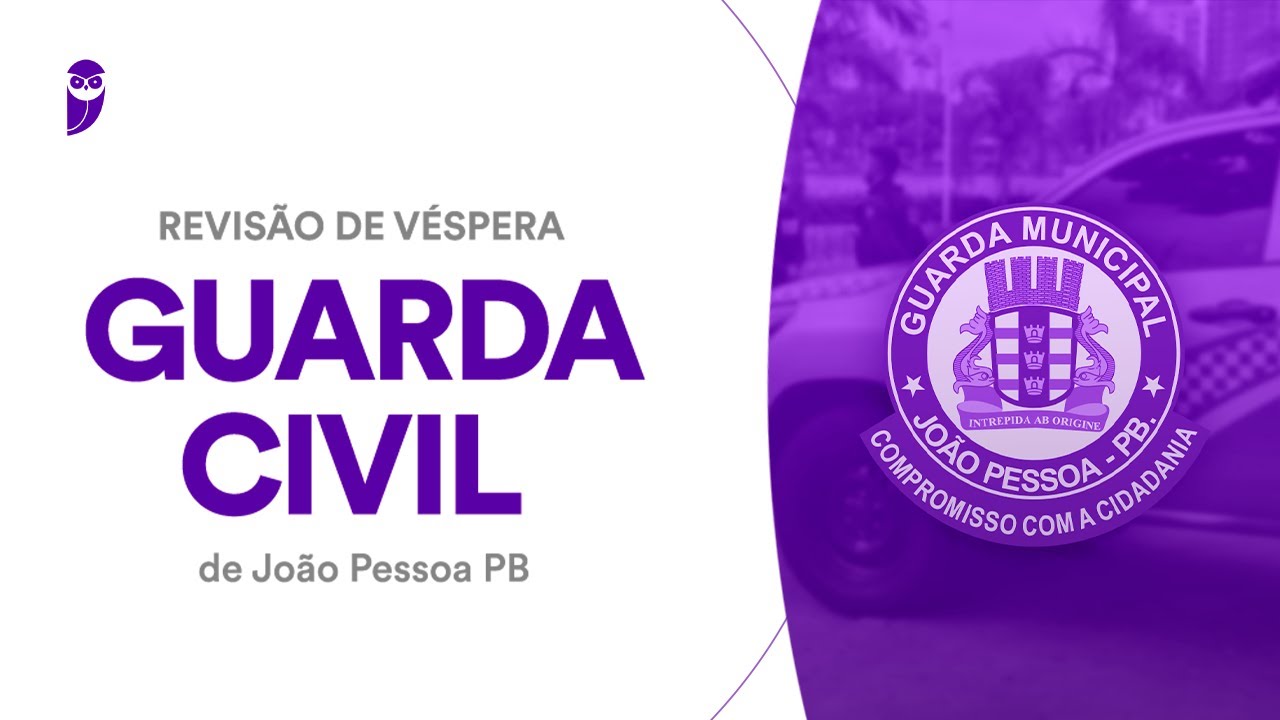Revisão de Véspera Guarda Civil João Pessoa PB