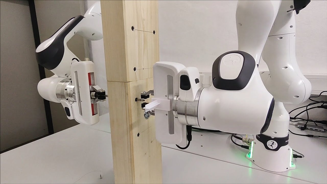 Automated Assembly of a Lashing Mortise Tenon Timber Joint