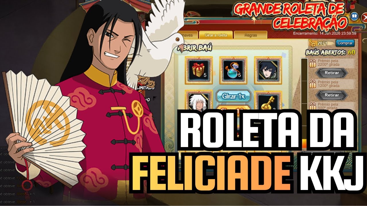 ZERANDO EVENTO E UPANDO A CONTA | NARUTO ONLINE