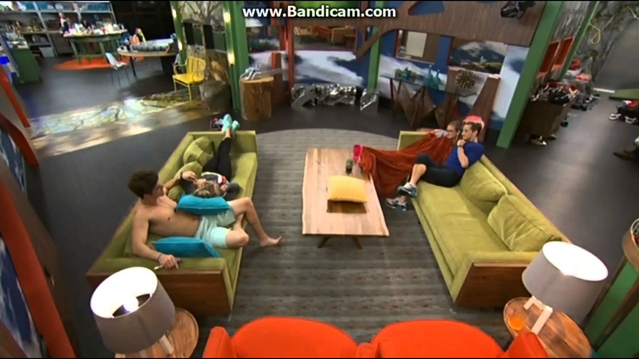Zach and Nicole playfully joke around 8/8 part 1