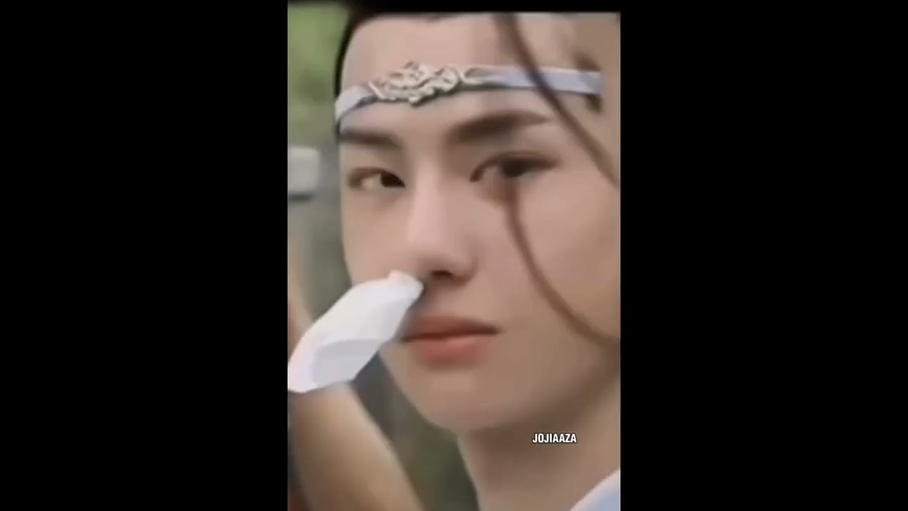 He loves him so much he had nosebleed after their fight😭 #theuntamed #xiaozhan #wangyibo #bjyx #bl