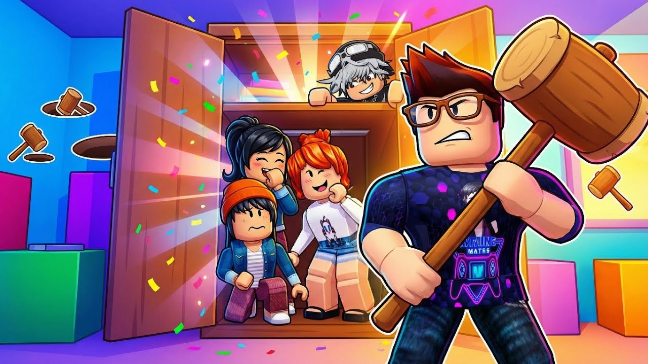 ROBLOX JOGO DO MARRETÃO 🔨🔥 |  TENSO! #roblox #jogodomarretão #robloxbrasil #gameplay #robloxgameplay