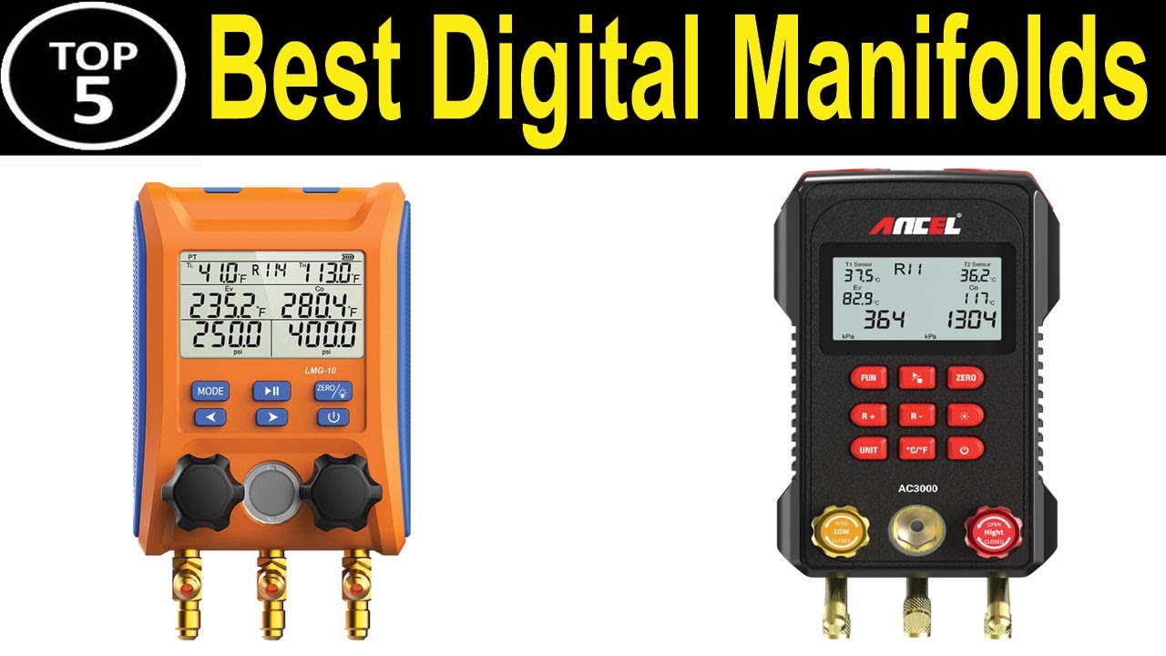 TOP 5 BEST Digital Manifolds Review 2023