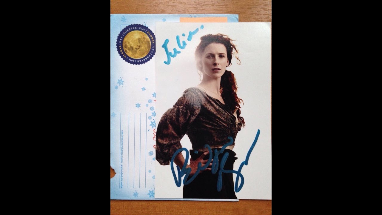Автограф Бриджет Риган (Bridget Regan)