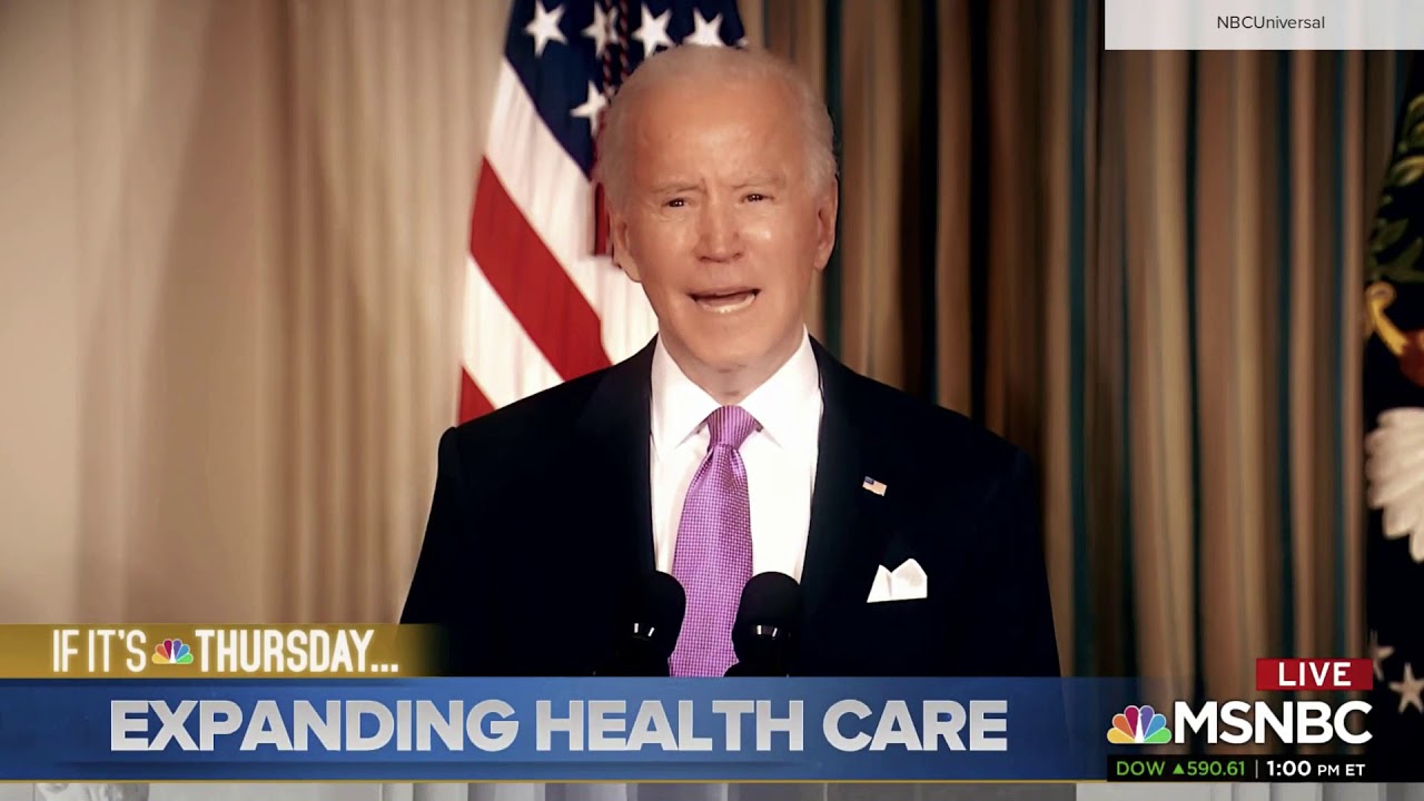 MSNBC 'MTP Daily' teases and open Jan. 28, 2021