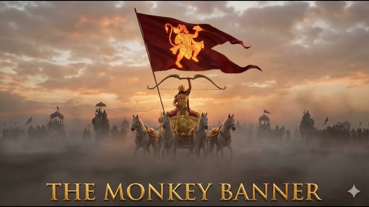 Why Arjuna Had A Monkey On His Flag | Gita 1.20